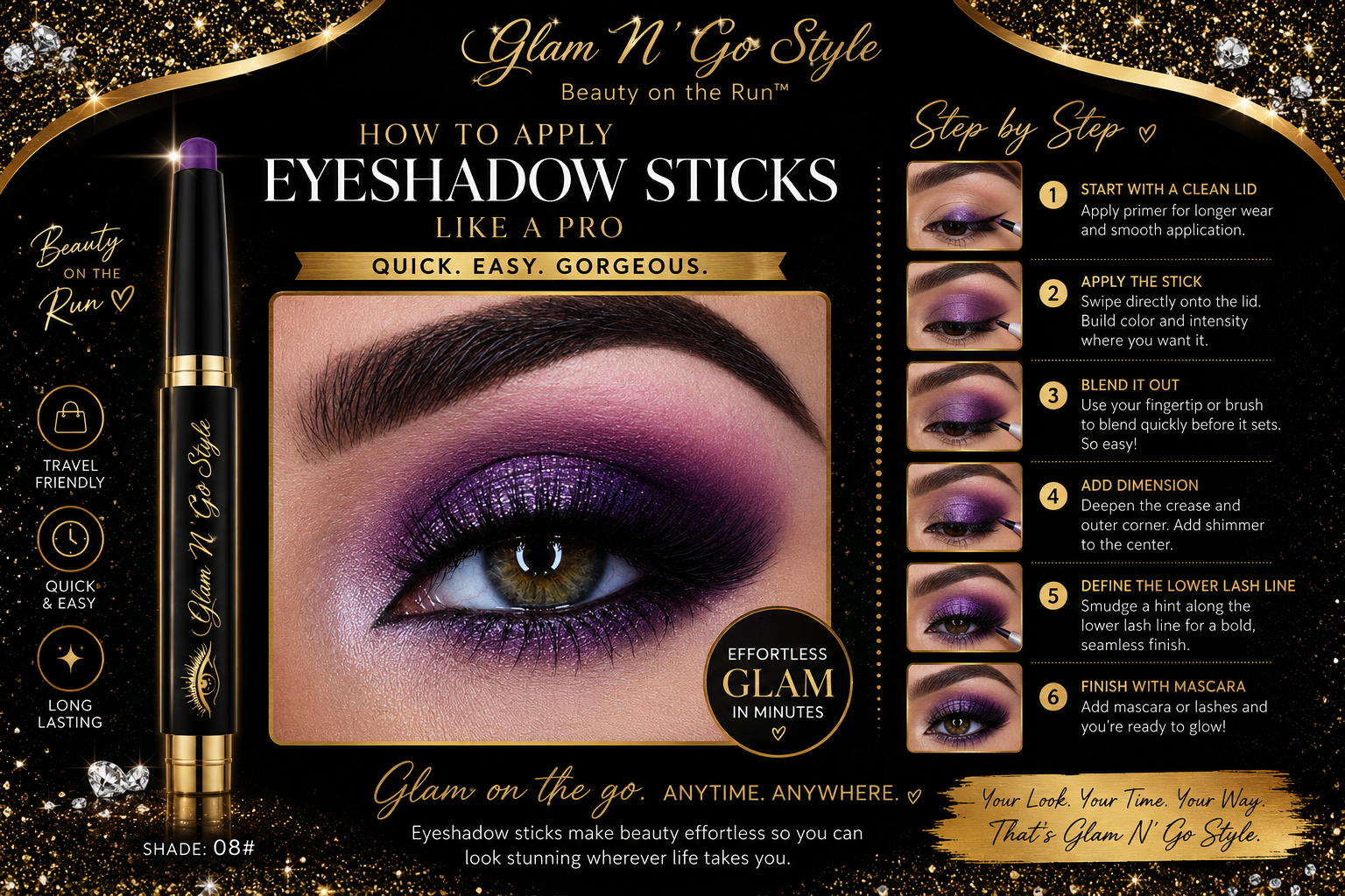 How to Apply Eyeshadow Sticks Like a Pro! ✨
