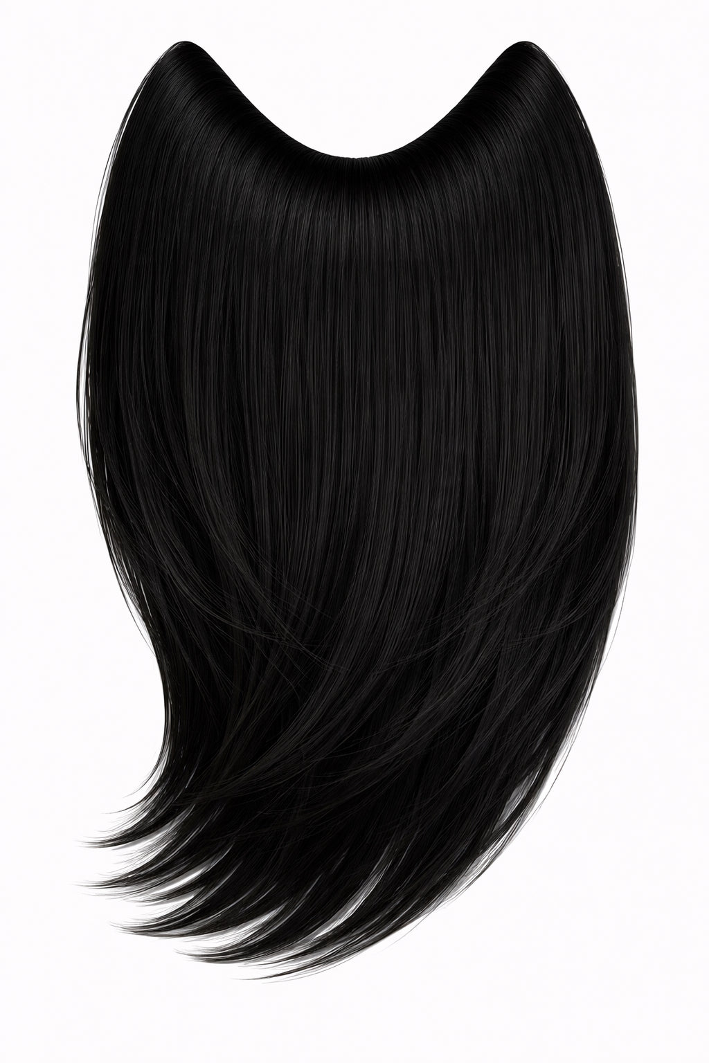 Synthetic Hair Extension Straight Wave V Part Seamless Clip (Hot/Trending)