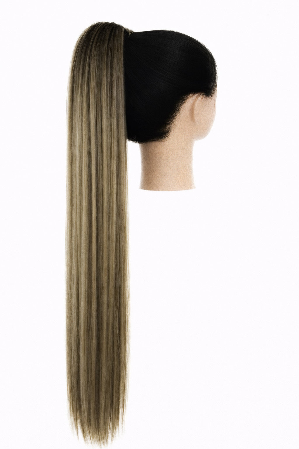 32" Straight Clip-In Wrap Around Ponytail Extension | Premium Synthetic Fiber (HOT/TRENDING)