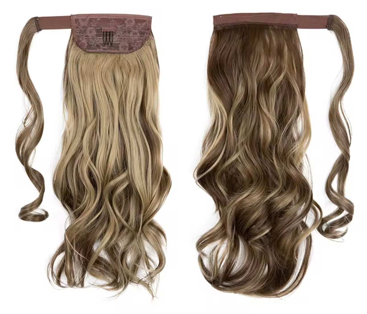 Invisible Ponytail Extension Premium Synthetic Hair 22"- (Trending)