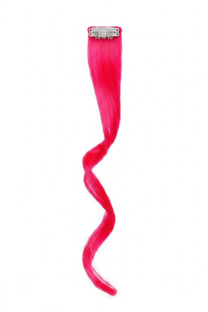 One clip Hairpiece Long Curly Wavy Synthetic Hair Extension