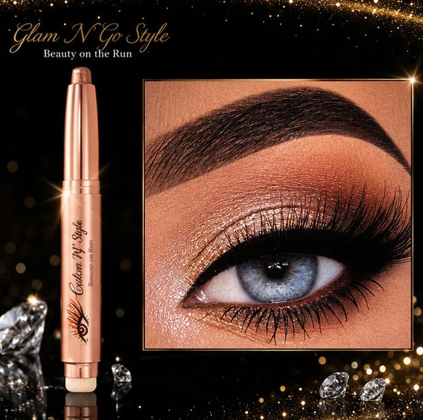 Golden Hour Glow- Eyeshadow Stick- Swipe. Blend. Done.