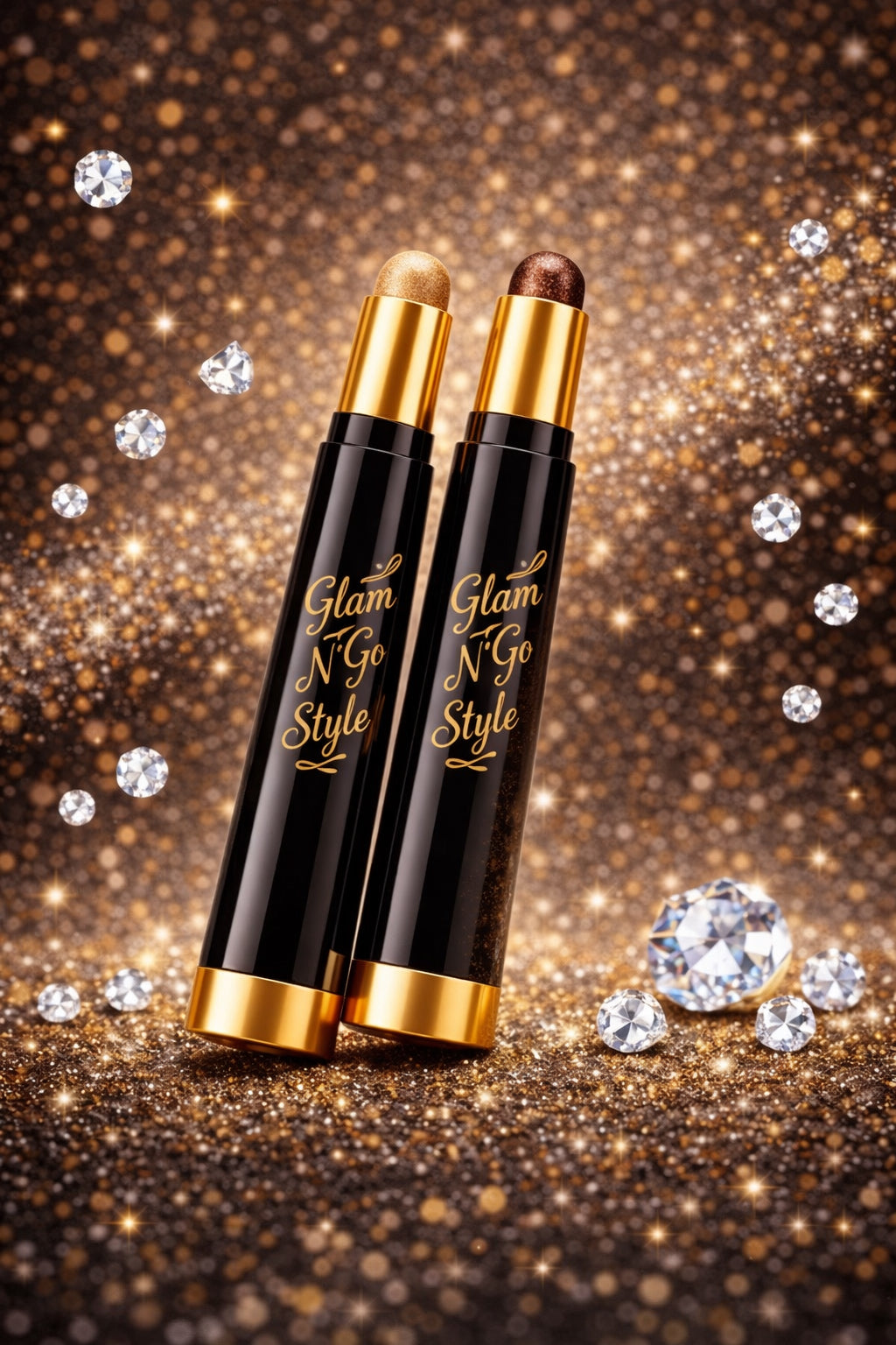 Golden Bronze One 2 Punch- Eyeshadow Sticks- Swipe. Blend. Done.