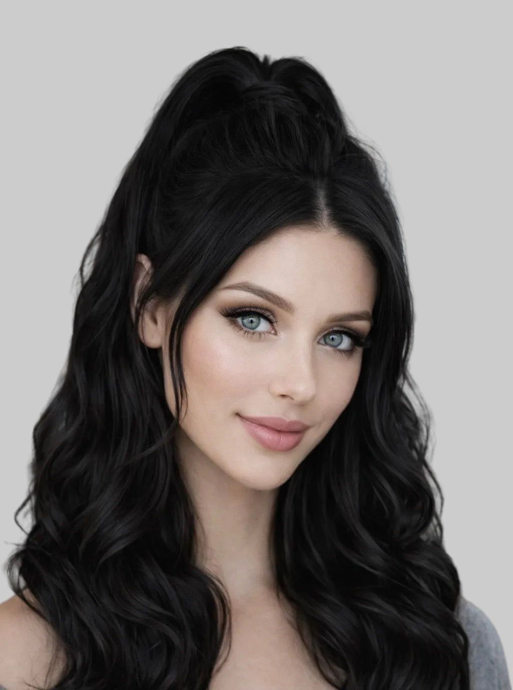 Invisible Ponytail Extension Premium Synthetic Hair 22"- (Trending)