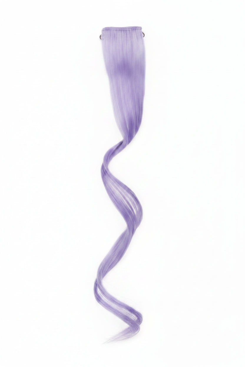 One clip Hairpiece Long Curly Wavy Synthetic Hair Extension