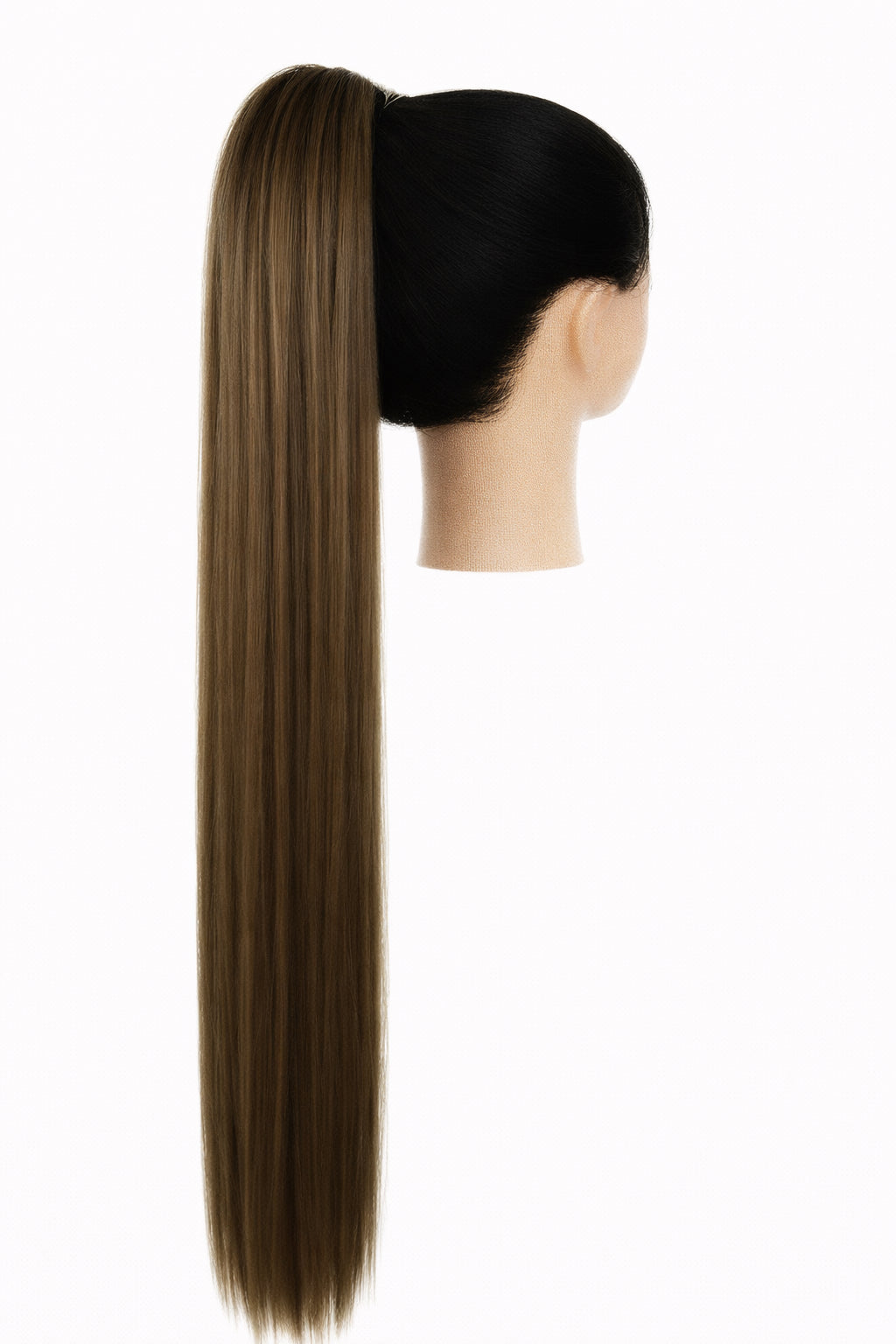 32" Straight Clip-In Wrap Around Ponytail Extension | Premium Synthetic Fiber (HOT/TRENDING)