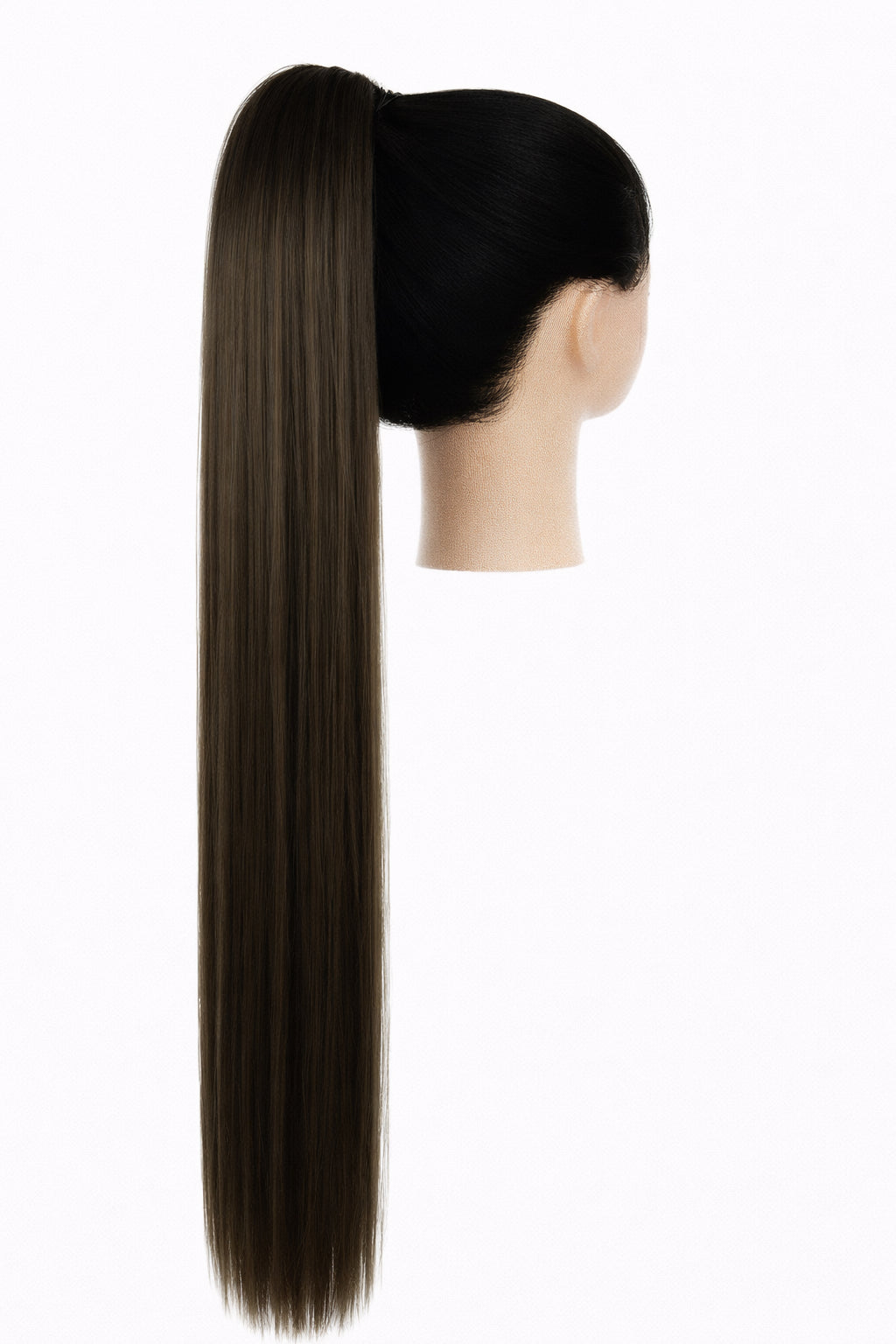 32" Straight Clip-In Wrap Around Ponytail Extension | Premium Synthetic Fiber (HOT/TRENDING)