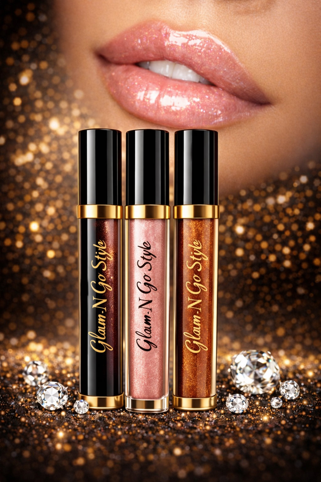 Clear Lip Gloss- High Shine. Instant Glam. Zero Effort.