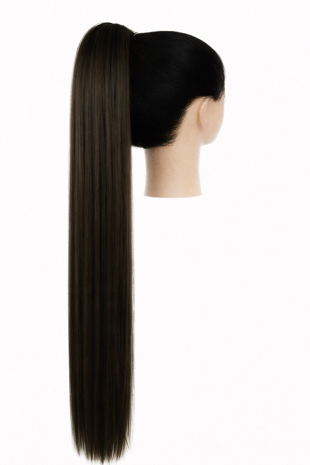 32" Straight Clip-In Wrap Around Ponytail Extension | Premium Synthetic Fiber (HOT/TRENDING)