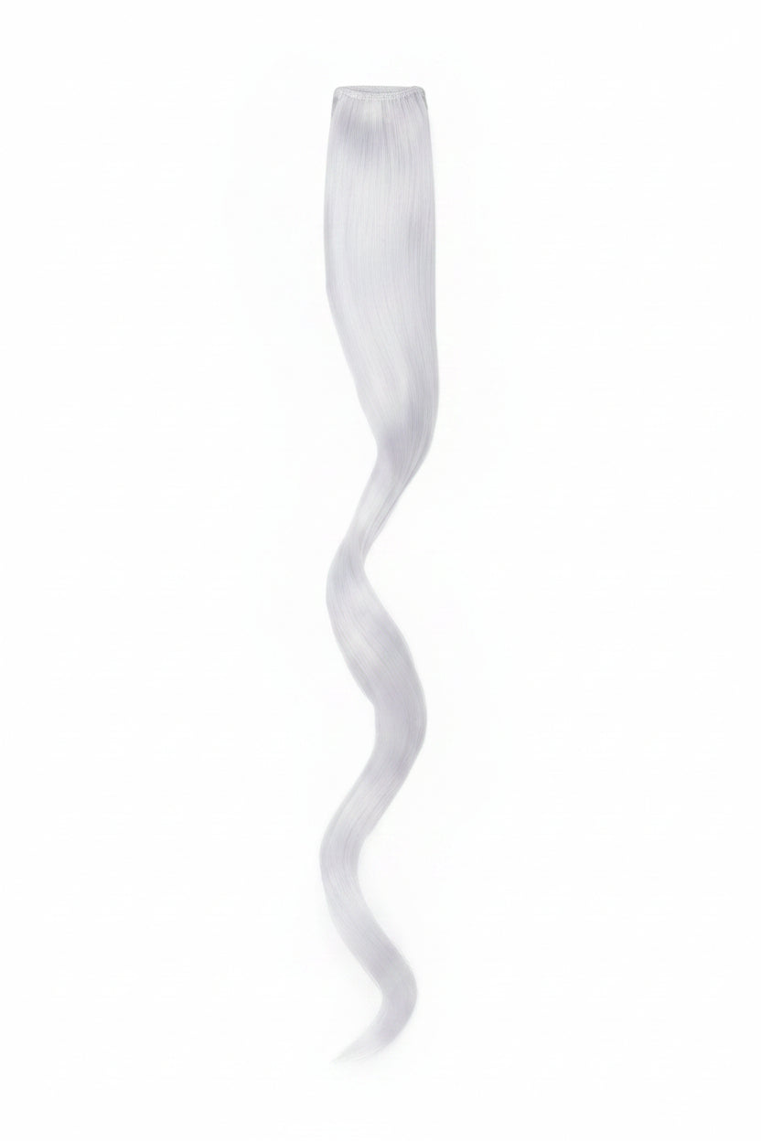 One clip Hairpiece Long Curly Wavy Synthetic Hair Extension