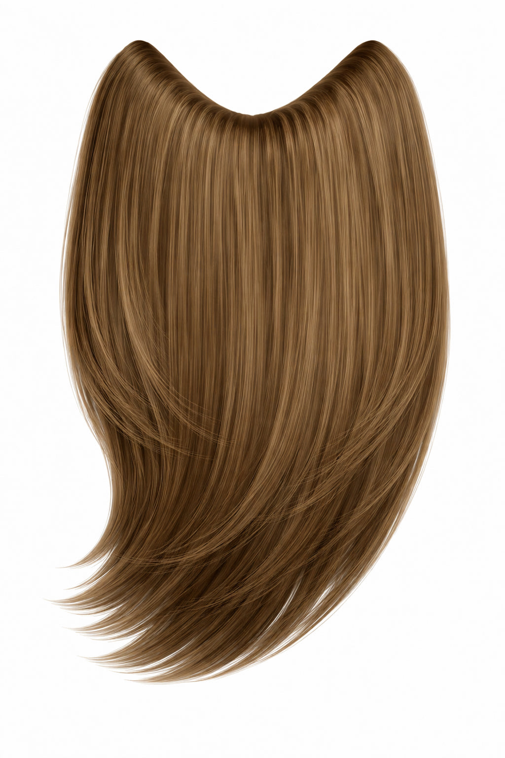 Synthetic Hair Extension Straight Wave V Part Seamless Clip (Hot/Trending)