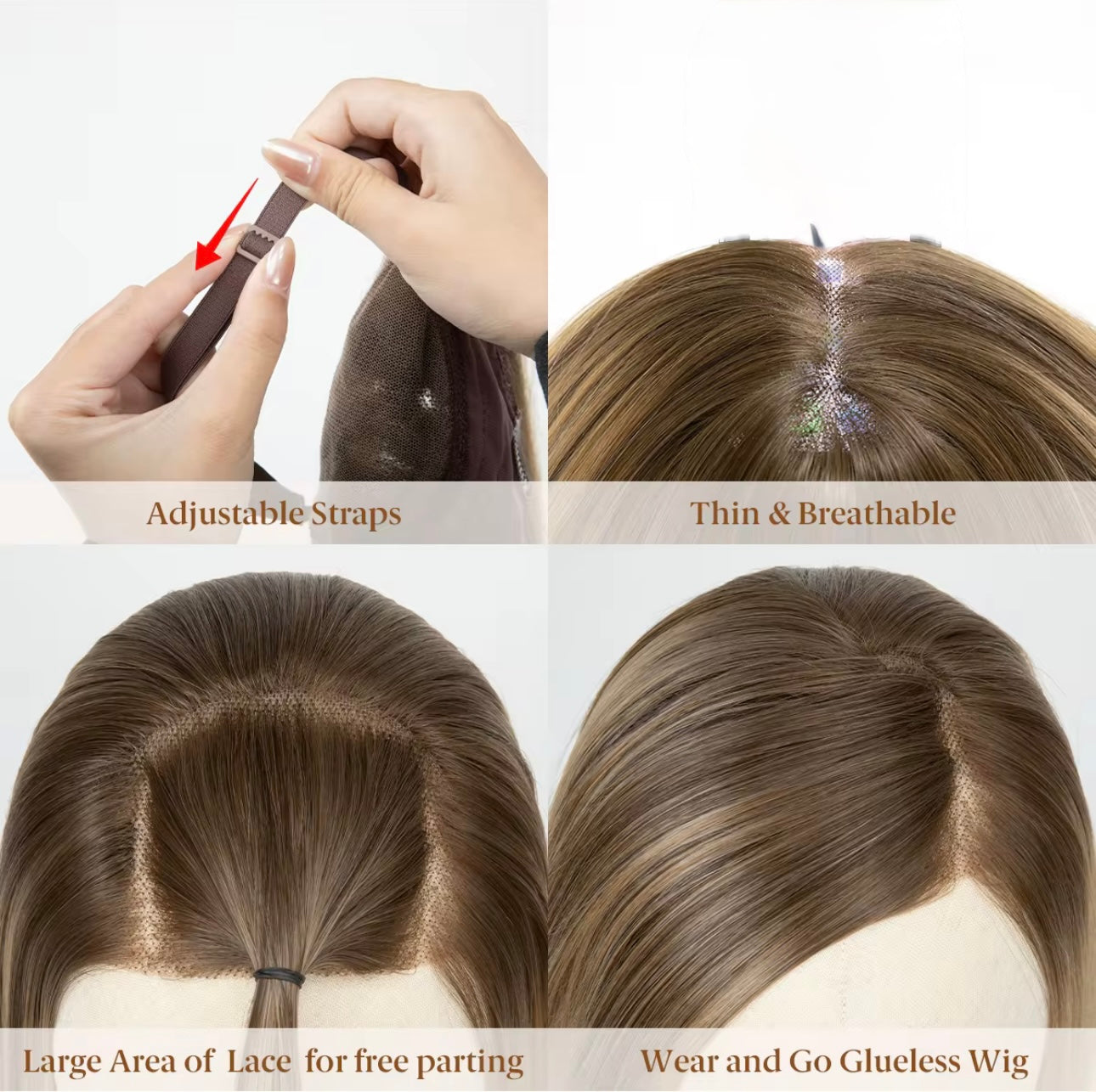 4x5 Mono Base Hair Topper | Heat Resistant Futura Fiber